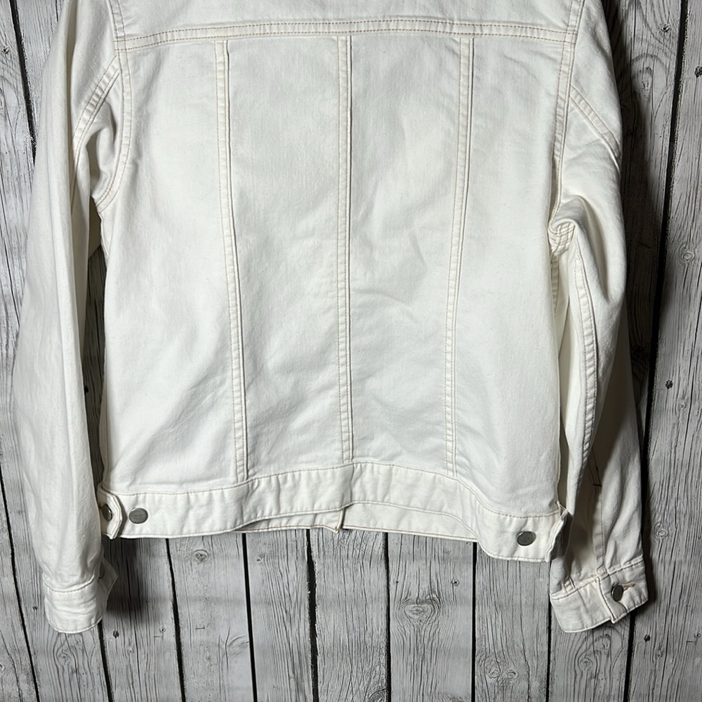 Carhartt White Jacket Sz Large 12/14 - Picture 9 of 12